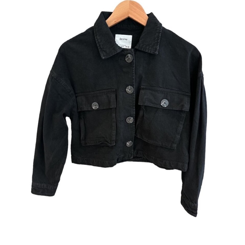 Black Cropped Jacket